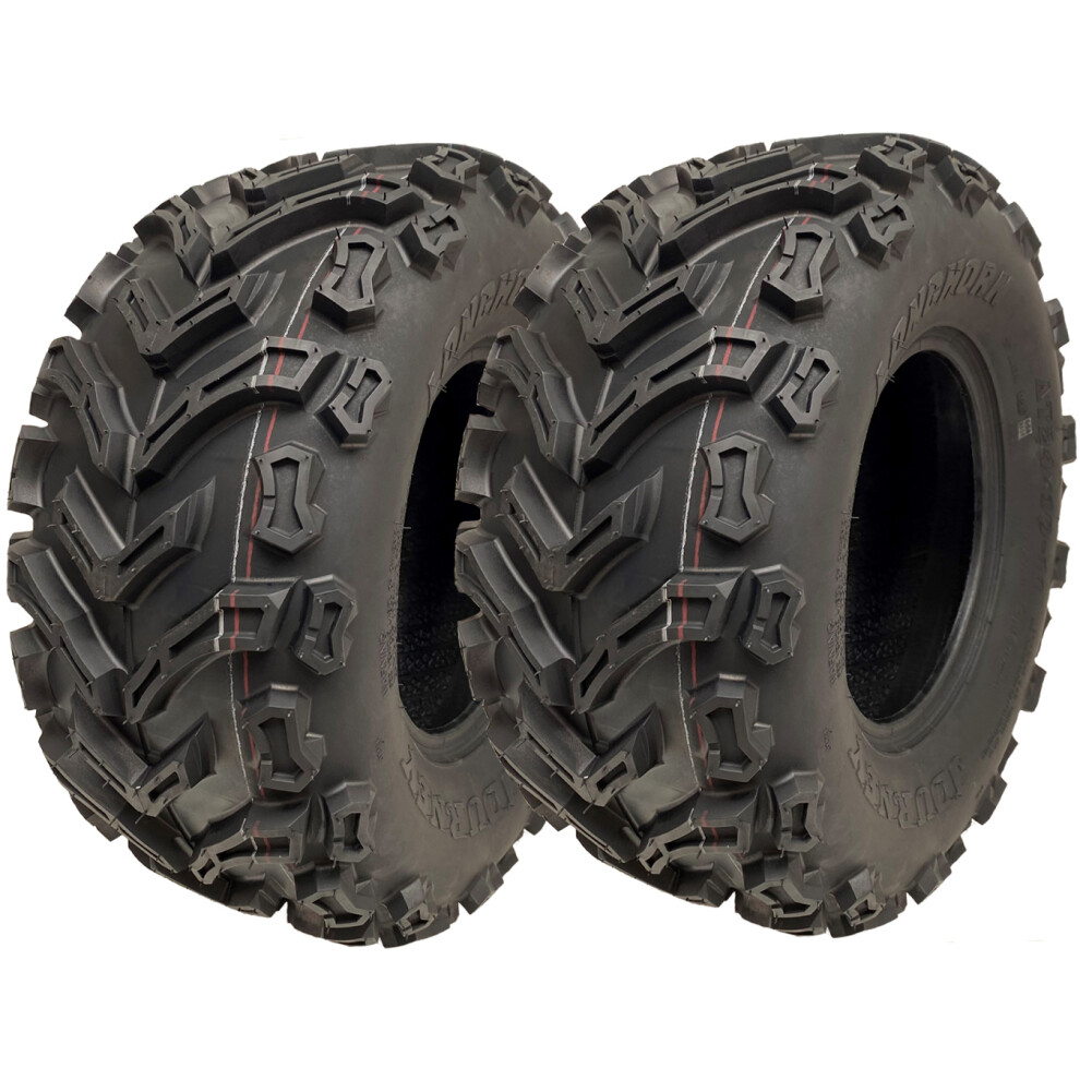 24X10.00-11 Quad Atv Tyres 6Ply Wanda P3128 E-Marked Road Legal Tires (Set Of 2) 5056116824738