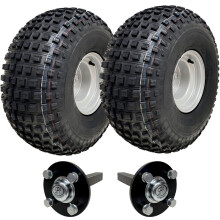22x11.00-8 Knobby ATV Quad Trailer Kit Ruedas y Ejes Road Legal Capacidad 310kgs
