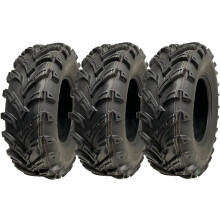 25x8.00-12 ATV Quad Neumáticos 6ply 14psi Wanda P377 Road Legal Neumáticos 65J (Juego de 3)