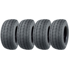 20.5x8.00-10 Neumáticos de Remolque 4ply Road Legal 77M 412kg Carga 205/65-10 (Juego de 4)