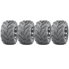 Neumático 18x9.50-8 ATV en llanta de cuatro tacos 100mm PCD, Dirt trail E marcado (Juego de 4)