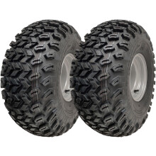 22x11.00-8 Pneu ATV utilitário P334 Roda de relva 4ply 100mm PCD Aro de aço (Conjunto de 2)