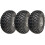 Parnells 22x11.00-8 Pneus Utilitários ATV P334 Rodas 4ply Jantes de aço PCD de 4 polegadas (conjunto de 3) 1