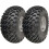 Parnells 22x11.00-8 Pneus Utilitários ATV P334 Rodas 4ply Jantes de aço PCD de 4 polegadas (conjunto de 2) 1