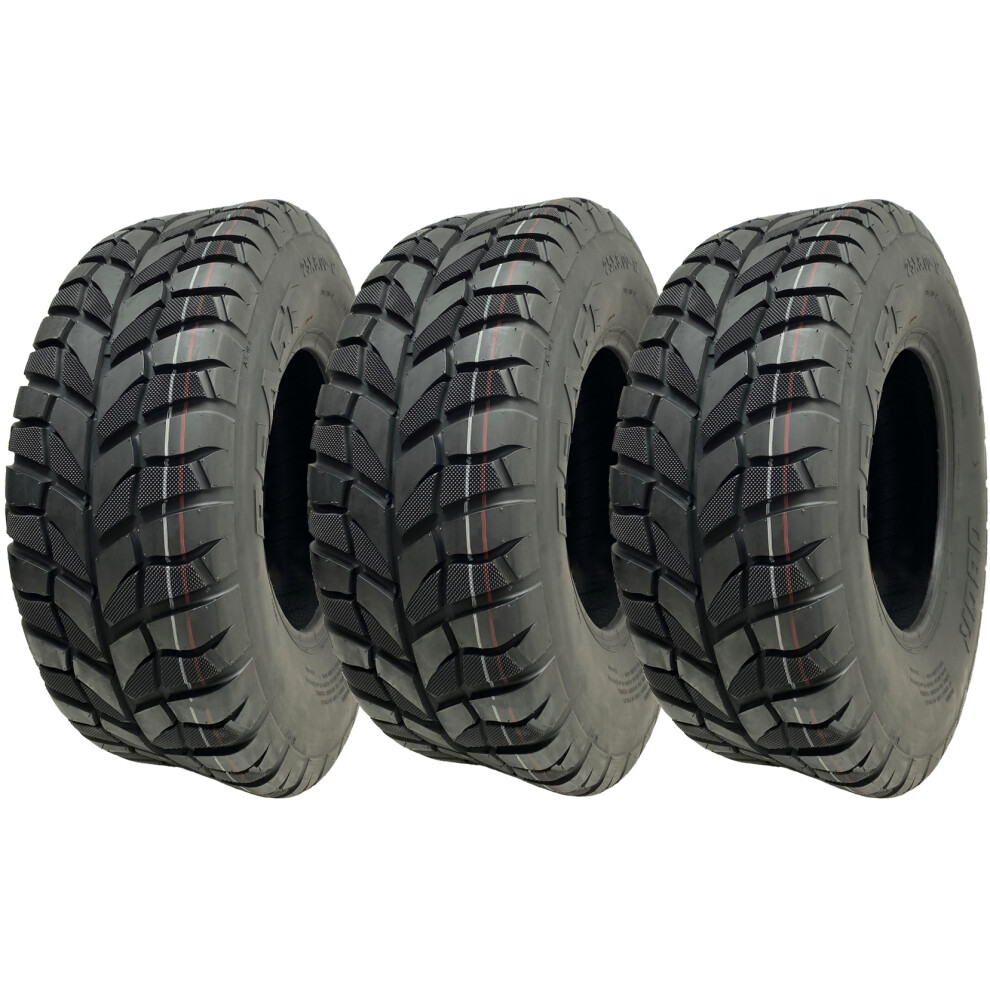 25X8.00-12 (205/80-12) Atv Tyres 6Ply Wp07 Obor Beast 47N Road Legal (Set Of 3) 5056116827012