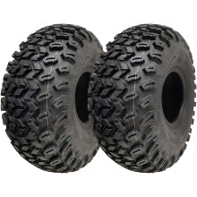 22x11.00-8 Utilidad ATV Neumáticos Grass Mower 4ply Road Legal Wanda P334 (Juego de 2)