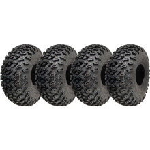 Pneus ATV 22x11.00-8 utilitaires sans chambre à air 4 plis Wanda P334 - route et tout-terrain, set de 4