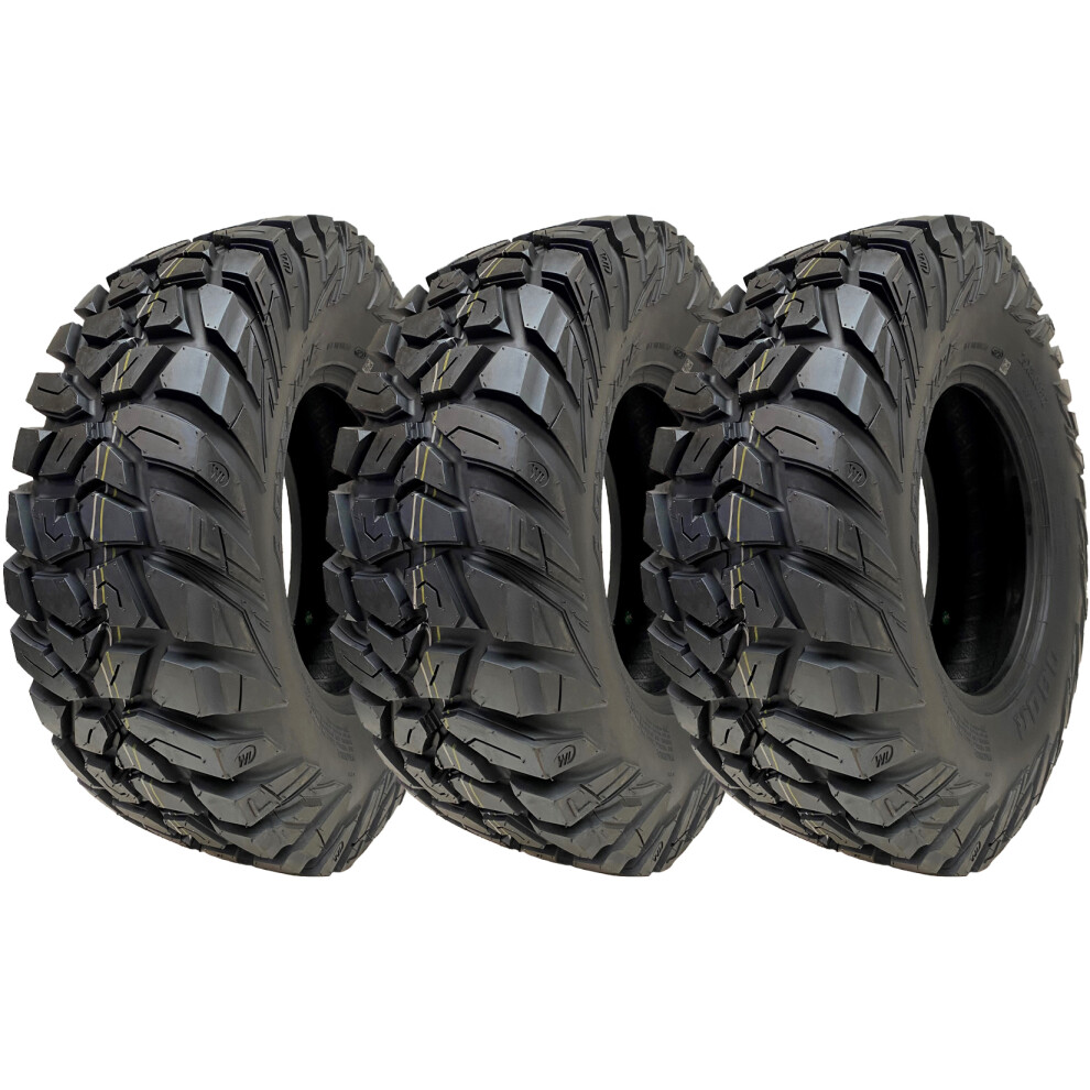 25X8.00-12 Atv 205/80R12 Tyres 8Ply Wl03 Obor Antelope 68N Road Legal (Set Of 3) 5056116805706