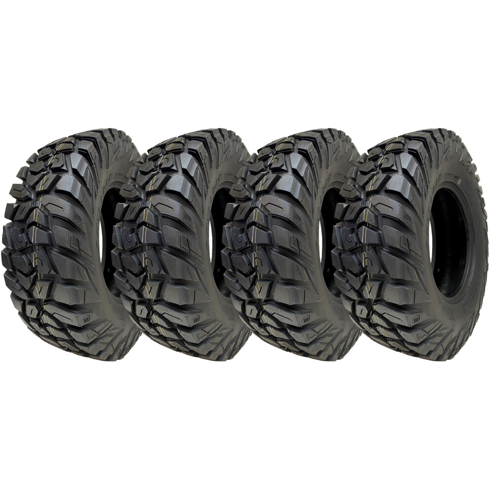 25X8.00-12 Atv 205/80R12 Tyres 8Ply Wl03 Obor Antelope 68N Road Legal (Set Of 4) 5056116805720