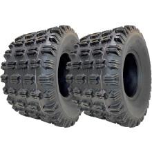 Pneus ATV Obor Kraken WP18 20x11.00-9 Tubeless routiers homologués Europe/UK - Charge 155 kg (set de 2)