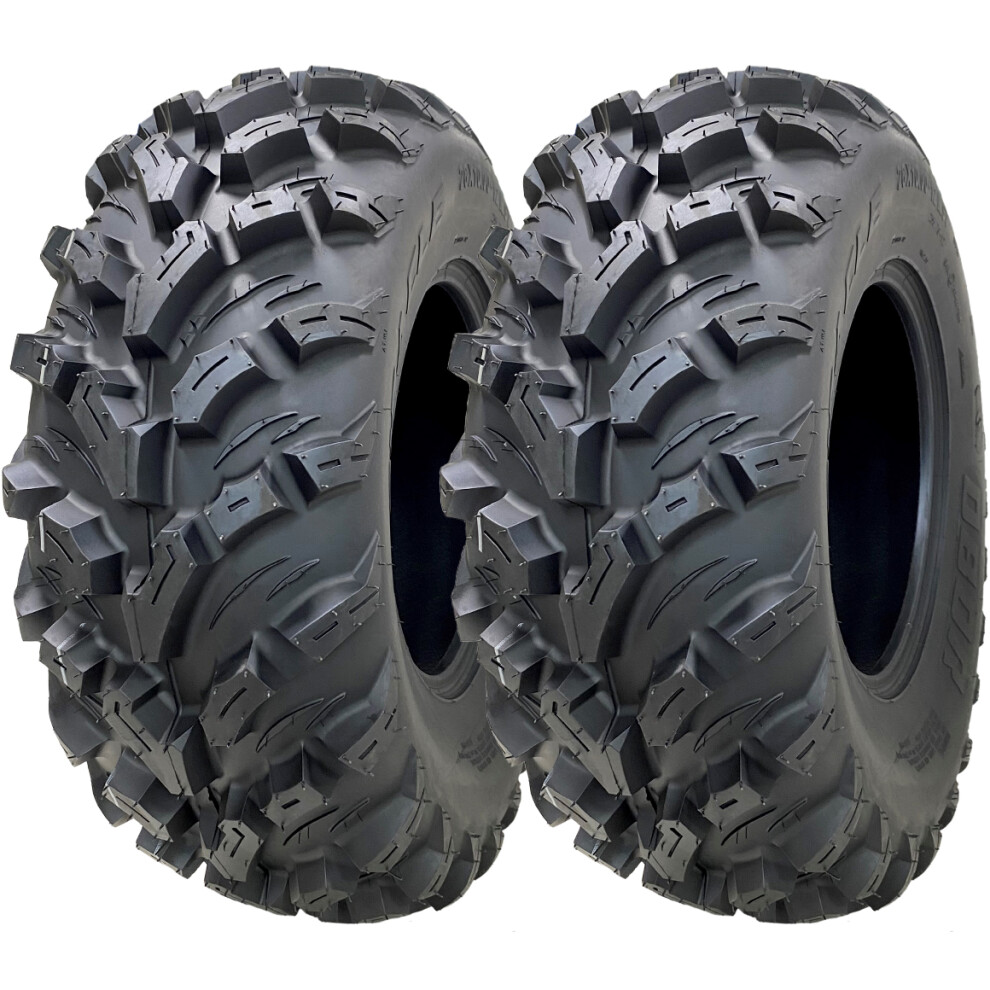 26x10.00-12 (255/70-12) 6ply ATV Tyres P3080 OBOR Pinacle Road Legal (Set of 2)-image-OPC-PFBRW7F-NEW