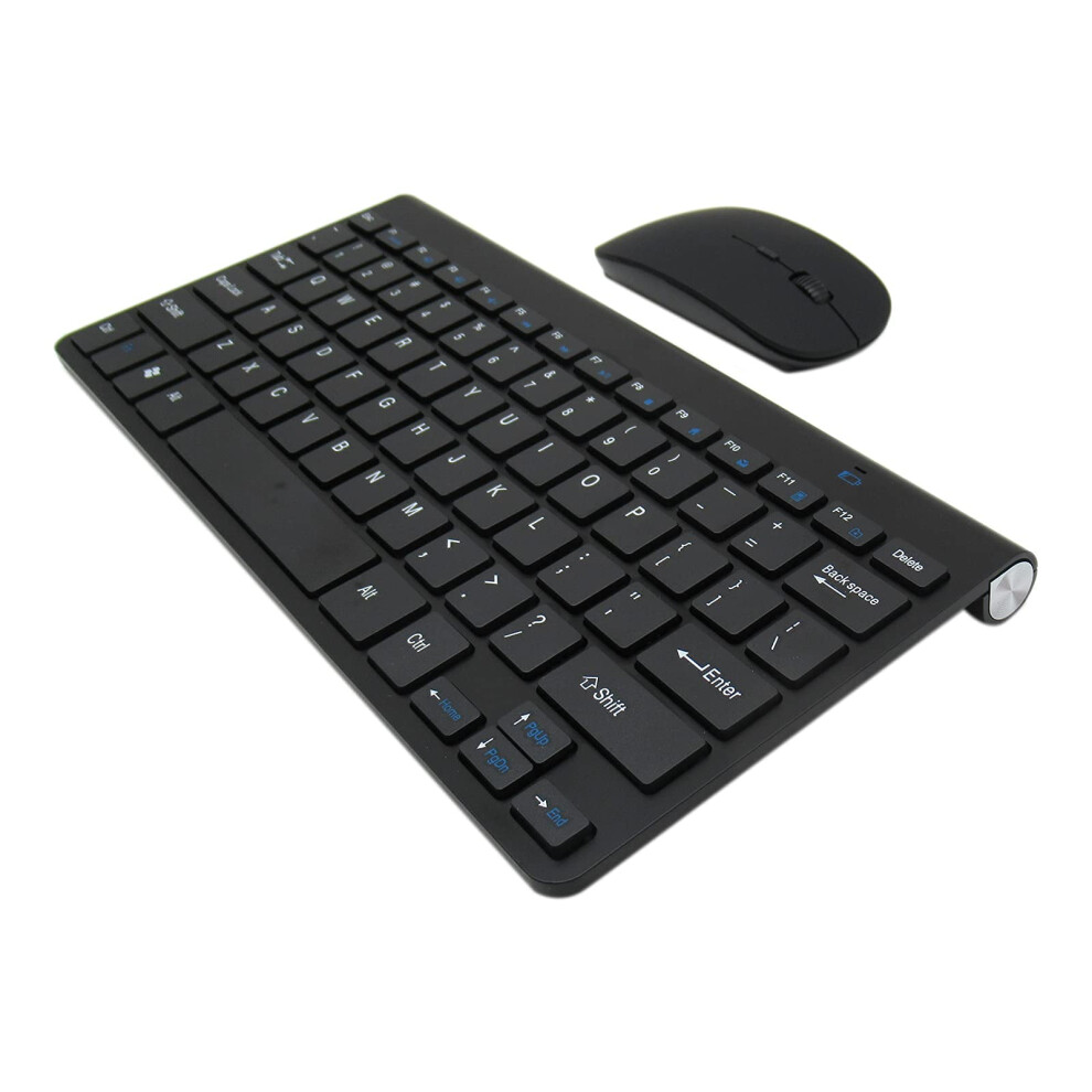 Wireless Keyboard And Mouse Combo, 2.4Ghz Silent Usb Waterproof Keyboard And Mouse For Pc, Laptop, Windows Black 6493810685859