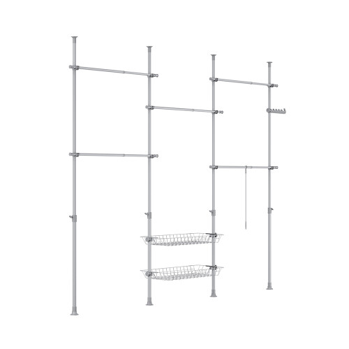 SoBuy Adjustable Wardrobe 311x37x295cm