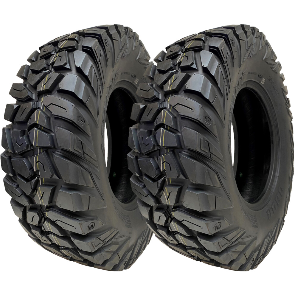 25X8.00-12 Atv 205/80R12 Tyres 8Ply Wl03 Obor Antelope 68N Road Legal (Set Of 2) 5056116805676