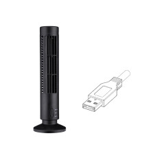 MiniUSB Ventilador de torre sin aspas 5V0.5A 330x105x60 Negro