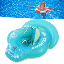 Baby-Float M Größe Unabhängiger Gasbeutel Vorderseite Höhenerhöhung Verbreiterung PVC-Material Glänzend Seitennähte Kinder Schwimmflügel AB