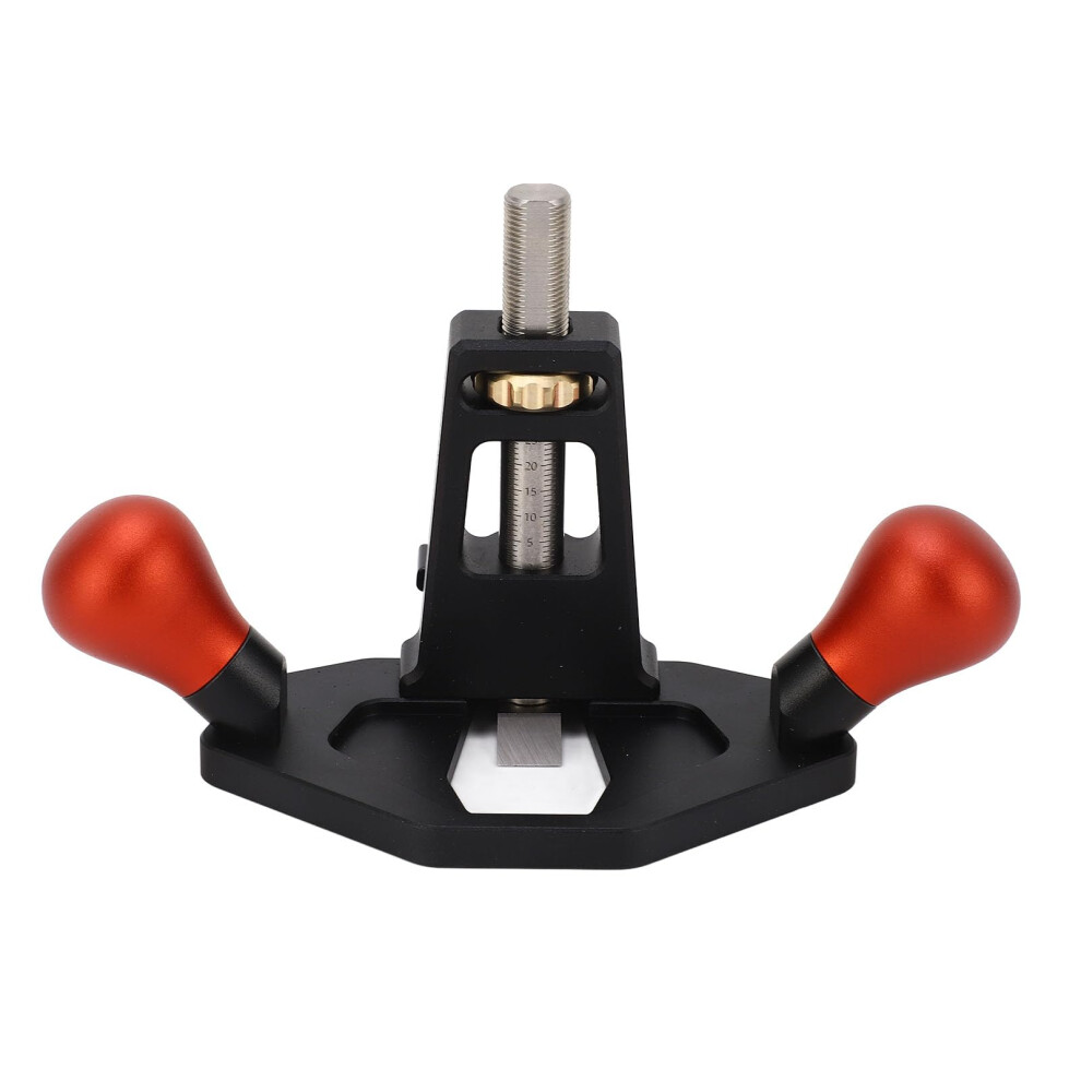 Router Plane Hand Tool For Woodworking, Anodized Blade Trimming Plane, Durable Wood Planer For Precision Woodworking Projects 6493810686214