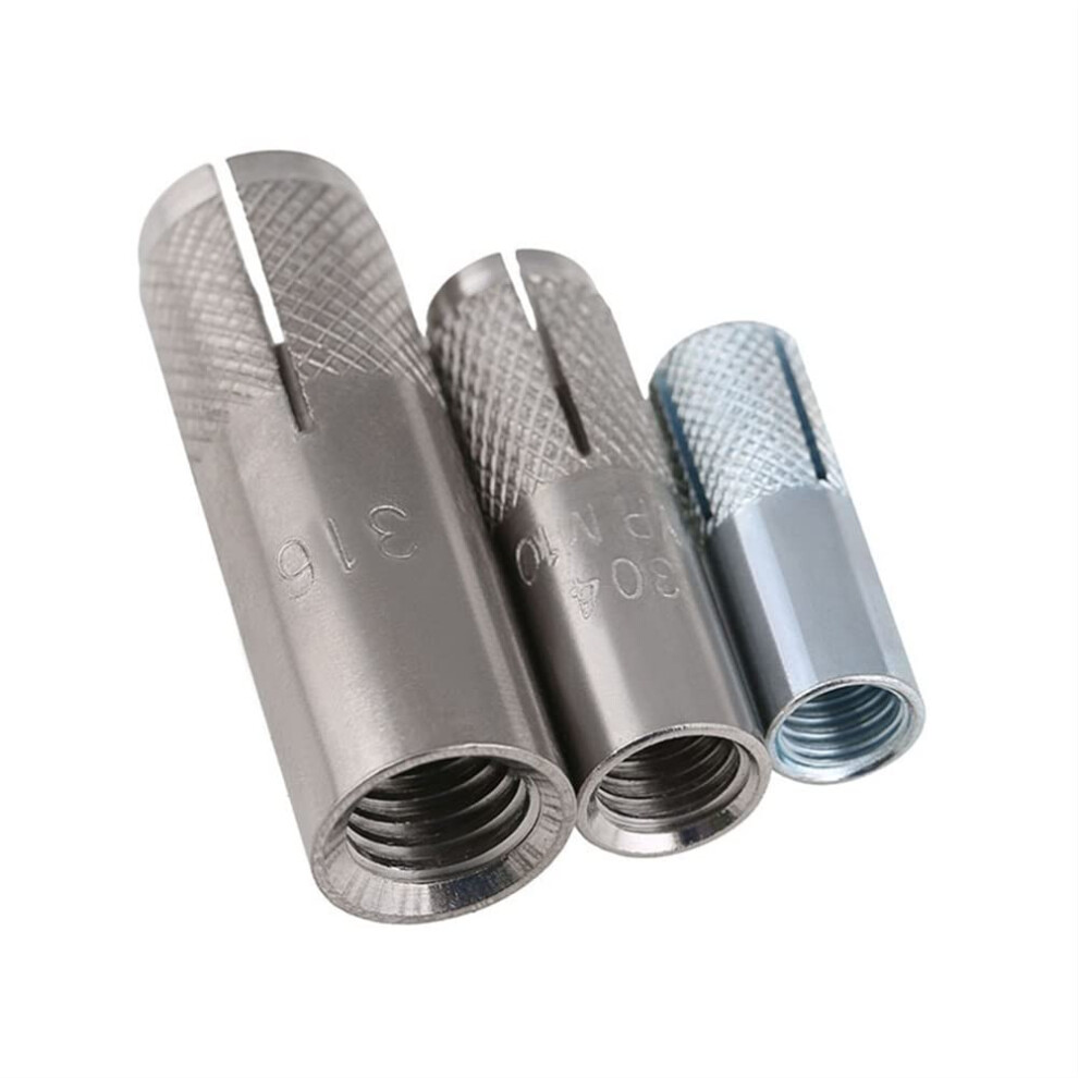Anchor Bolts M6-M16 Internal Expansion Screws 5Pcs Zinc Plated For Building Decoration Length 25Mm Specifications M6 X 8 6482260659374