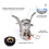 Portable 3000W Camping Stove with Stainless Steel Triangular Bracket 8