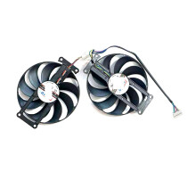 Graphics Card FDC10H12S9-C T129215SU 6PIN GPU Fan Compatible with GTX 1660 1660Ti RTX 2060 Super RTX 2070 Cooler