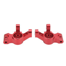 2 piezas de aluminio de 16 g para HubCtr 4Tec 2.0/3.0 1/10RC rojo