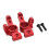 2 Stück Knuckle-Träger 4Tec 1/10 2,0/3,0 Rot 16 g 4