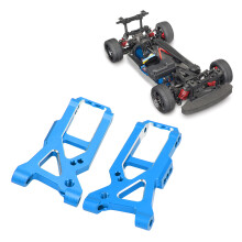 Brazo oscilante delantero de aluminio 27g 4-Tec azul 1/10 RC