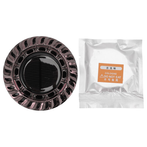 Solar Auto-Duftdiffusor ABS Silber Schwarz 159 g 1