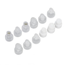 12pcs Hydra Dermabrasion Tips for Skin Deep Cleansing, Microdermabrasion Heads