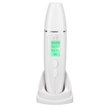Bolígrafo probador de piel facial blanco, 2xAAA pantalla inteligente