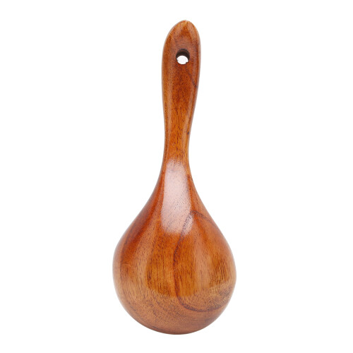 Cuchara de madera para gachas 125g/4.4oz mango liso 2