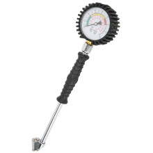Manómetro de presión de neumáticos 0-220 PSI, portátil, puntero