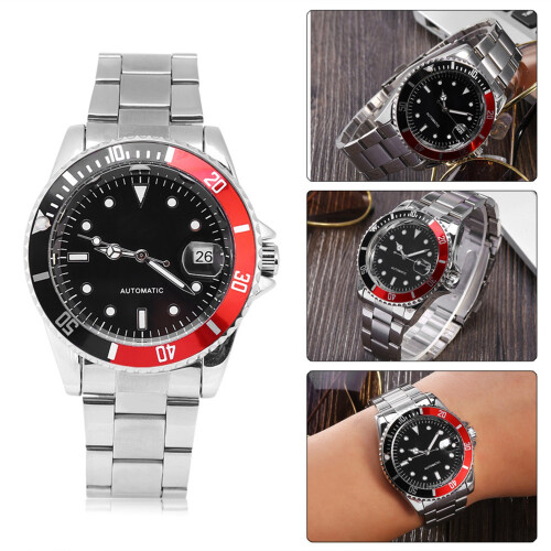 Winner Male Automatic Mechanical Watch Stainless 2