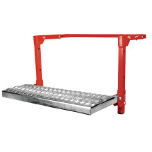 W41039 Non-Slip Truck Tire Service Step for Up to 13-Inch Tire Depth, Heavy-Duty Design, Durable Material