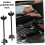 High-Strength Strut Spring Compressor Tool Coil Spring Removal Kit for Auto Suspension Repair, Easy Installation 4