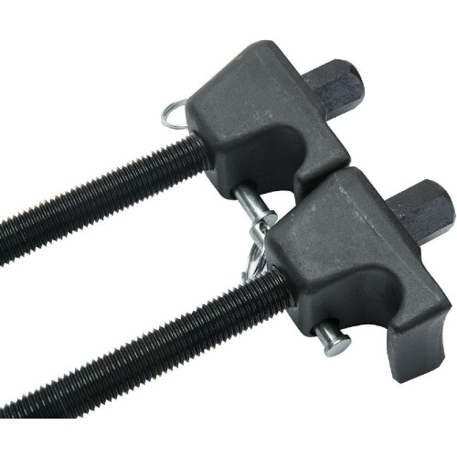 2pc Coil Spring Compressor for MacPherson Struts - Heavy Duty Shock Absorber Tool for Car Repair and Garage Use 2
