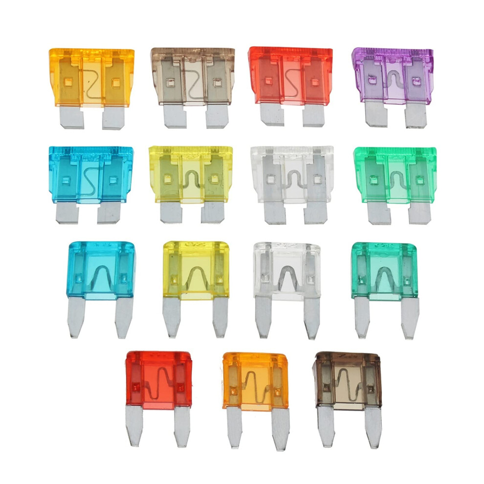 10Pcs Auto Car Blade Fuses Medium 20Amp Assortment For Small-Sized Vehicles Standard Automotive Fuse Set Yellow 6947110168708