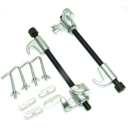 Coil Spring Compressor for Strut Shocks - Heavy Duty Suspension Tool for Easy Removal and Installation, Compatible with Various Models 1