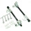Coil Spring Compressor for Strut Shocks - Heavy Duty Suspension Tool for Easy Removal and Installation, Compatible with Various Models 3