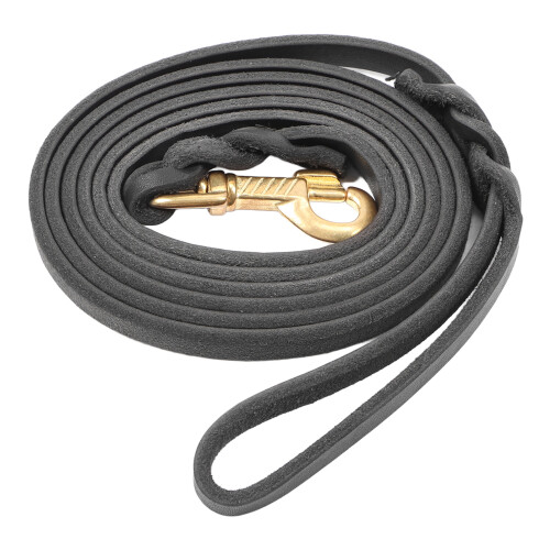 Dog Leash Durable Cowhide Leather Dog Training 2
