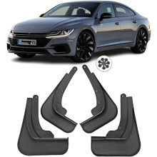 for Volkswagen Arteon 2019 2020 2021 2022 2023 Accessories Car Mud Guards Flaps Splash Compatible, Auto Parts Front Rear Mudguard Fender 4pcs/Set