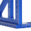 Blaues Aluminium-Winkellineal 45/90 1 mm 5