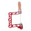 Mini-Kopfsäge in U-Form 3 Zoll Rot 14