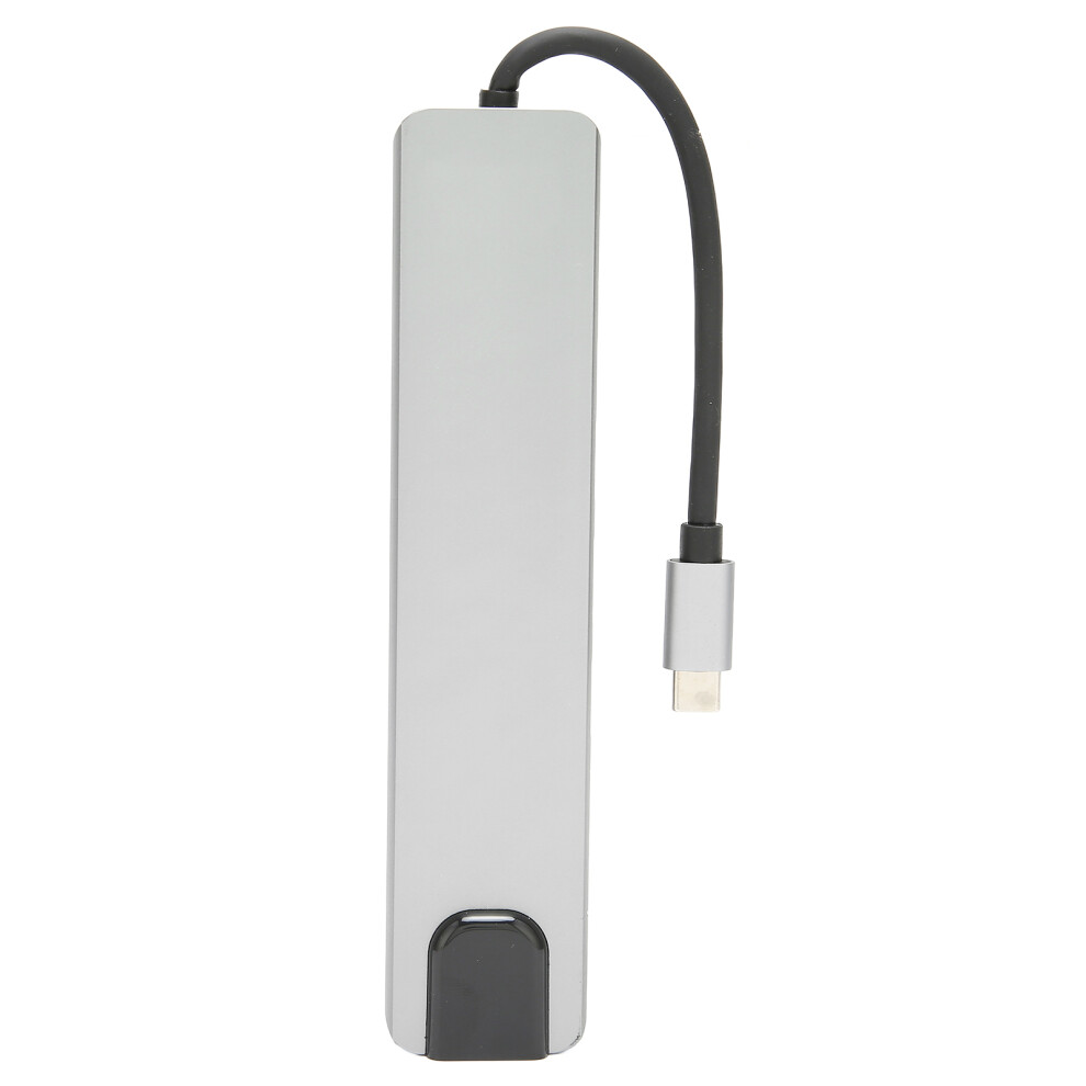 Usb C Hub 8 In 1: 4K Hdmi 87W Pd 480Mbps Tf & Card Slots 8111342043432
