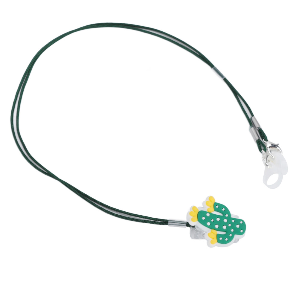 Durable Nylon Cactus Hearing Aid Holder Double Ear Anti-Lost Clip