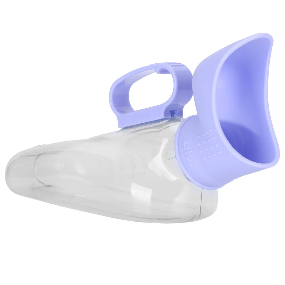 Female Urinal 700ml Large Capacity Portable Spill Proof Urine Bottle for Women, Elderly, Sick, Car Travel