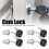 4 Set Cam Lock Zinc Alloy File Cabinet Mailbox 13