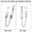 Stainless Steel Durable Anti theft Chain Lock 13