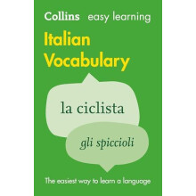 Easy Learning Italian Vocabulary by Collins Dictionaries Paperback Boo