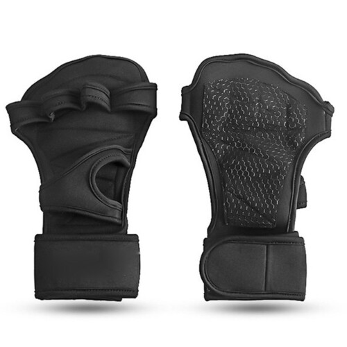 Gewichthebehandschuhe XL schwarz Polyesterfaser 1